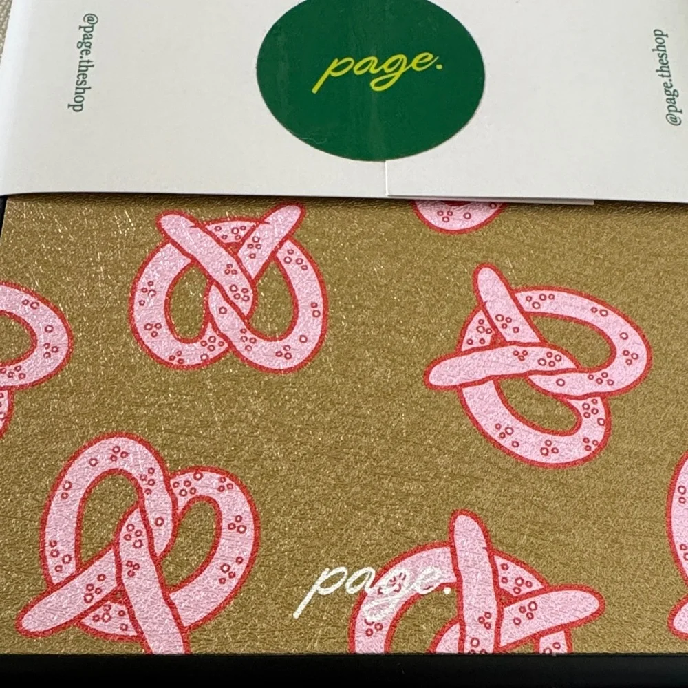 Pink Pretzel Print Kindle Paperwhite Cover